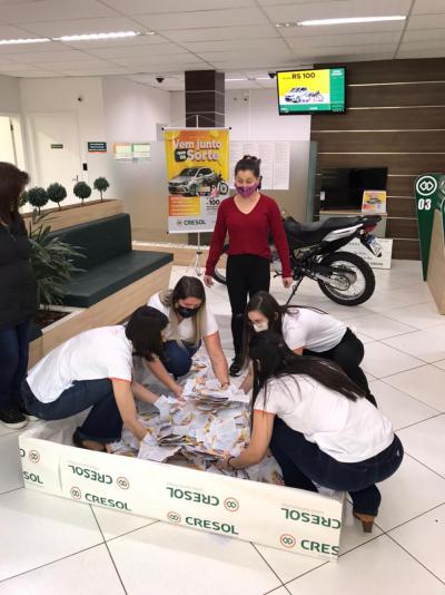  Confira os ganhadores do primeiro sorteio da Campanha Vem Junto que DÃ¡ Sorte da Cresol Vale das Ãguas 